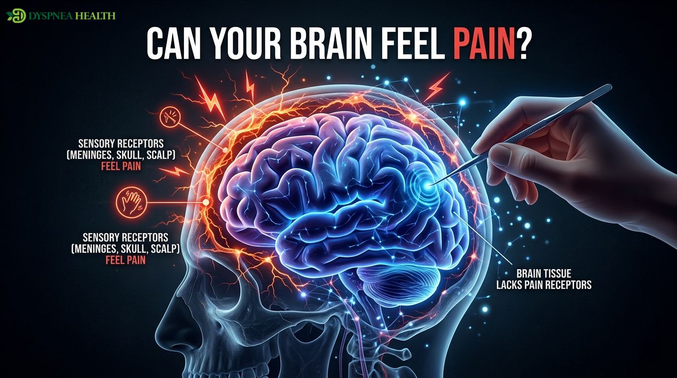 Can your brain feel pain