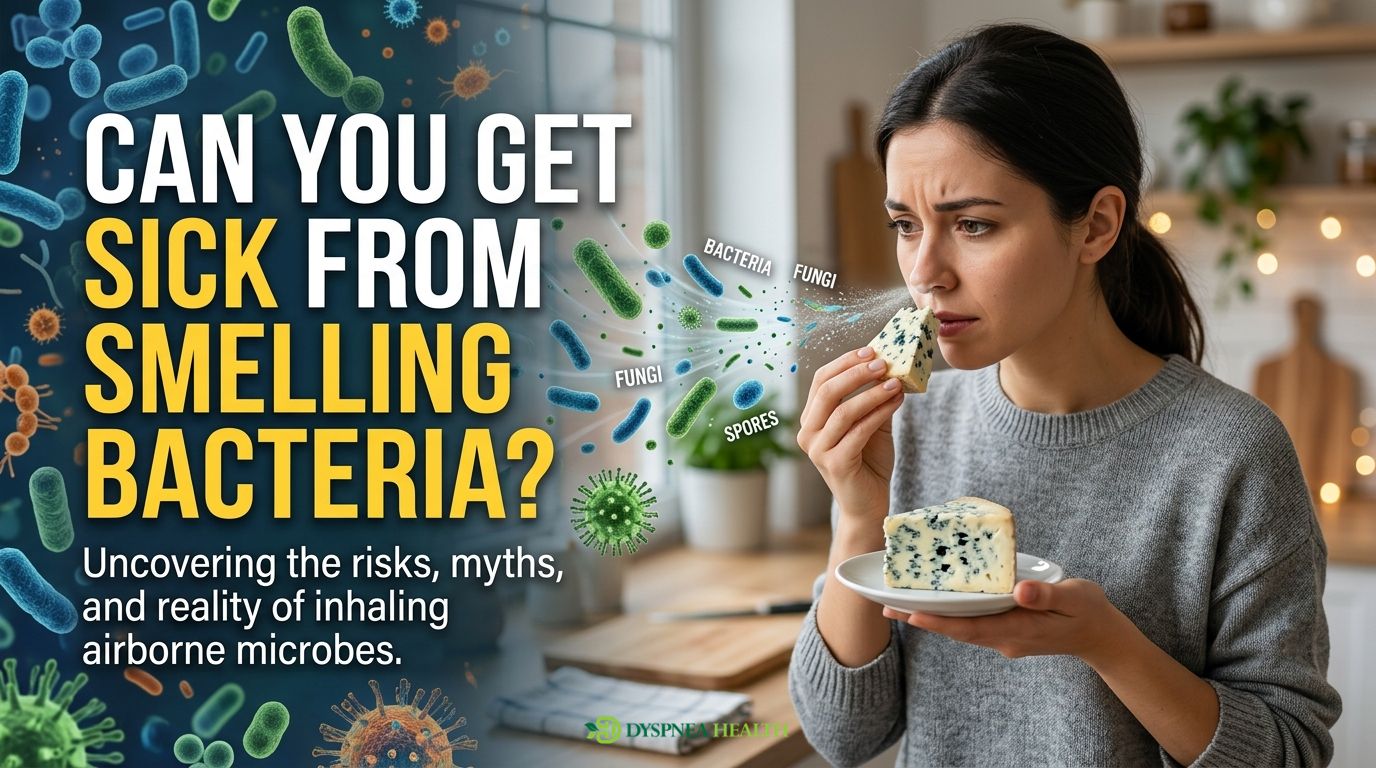 Get Sick from Smelling Bacteria