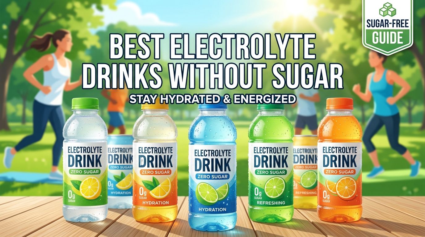 Best Electrolyte Drinks Without Sugar