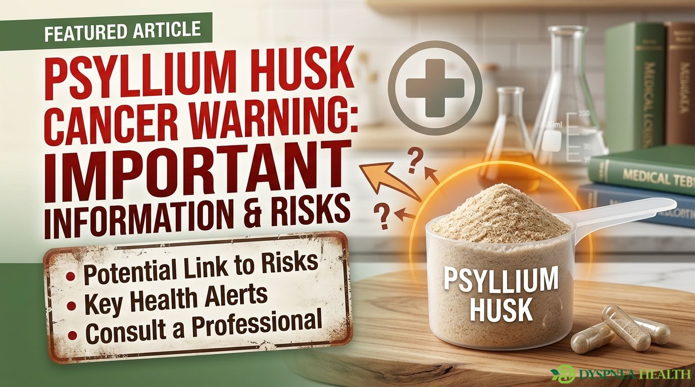 Psyllium Husk Cancer Warning