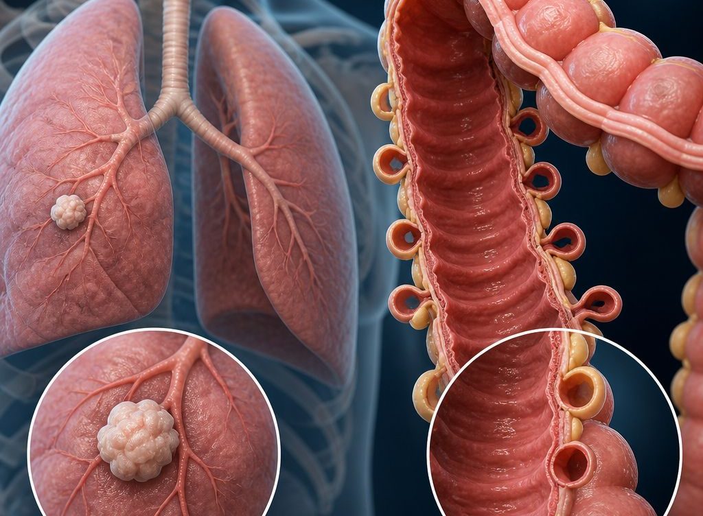 Difference Between Lung Nodule and Diverticulosis: Causes, Symptoms, Diagnosis, and Treatment