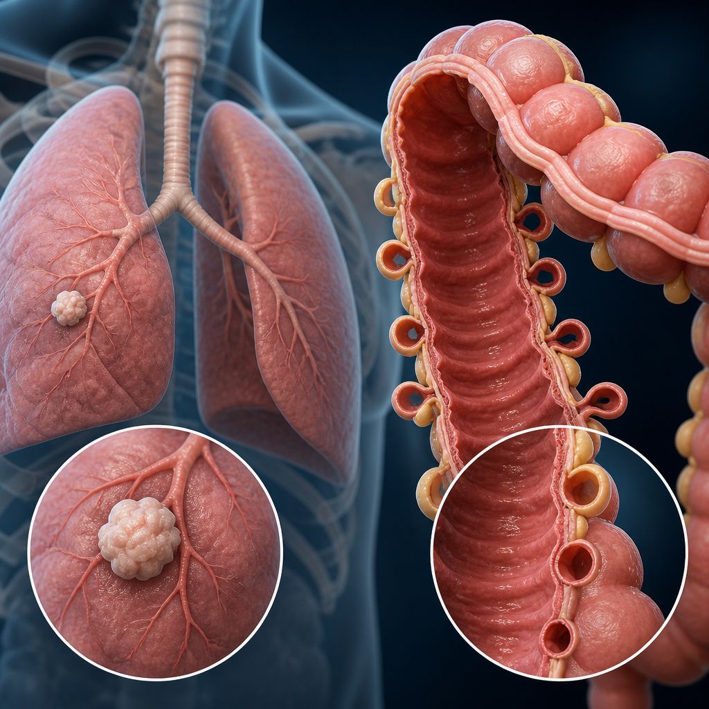 Difference Between Lung Nodule and Diverticulosis
