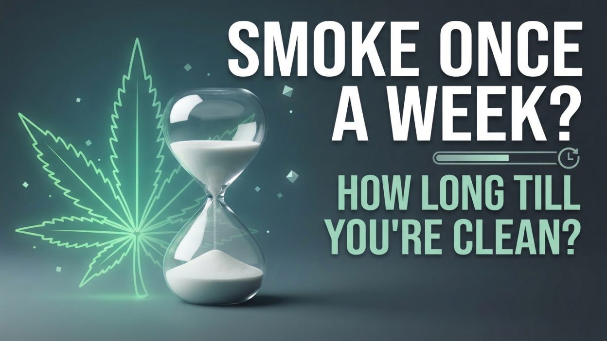 If I Smoke Once a Week, How Long Till I'm Clean